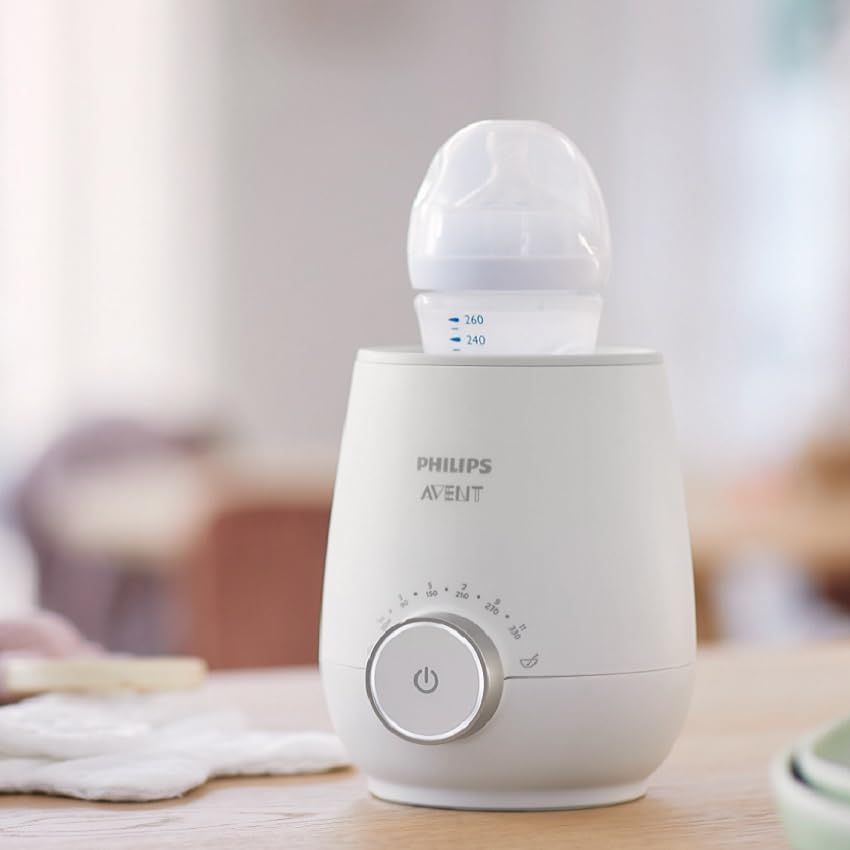 Philips AVENT Fast Baby Bottle Warmer with Smart Temperature Control and Automatic Shut-Off, SCF358/ | Amazon (US)