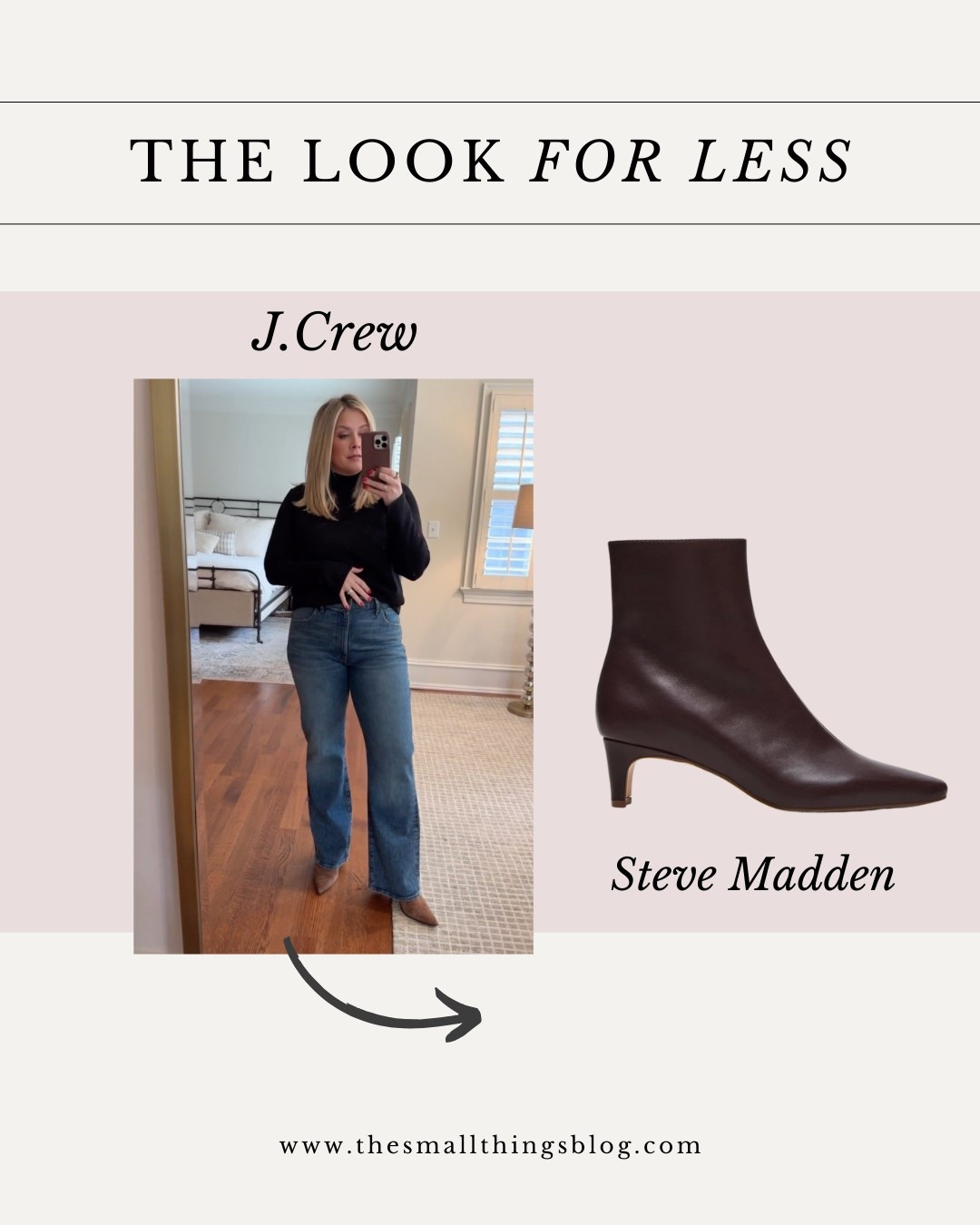 Look for less, save or splurge, daily dupe, Steve Madden, j.crew

#LTKSaleAlert #LTKShoeCrush #LTKFindsUnder100