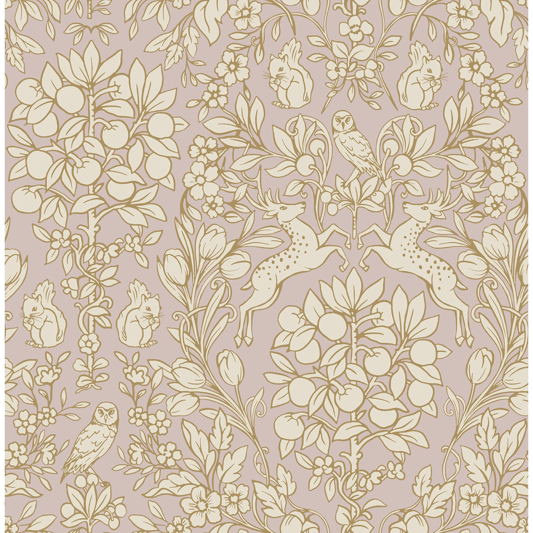 Laforge Peel & Stick Floral Roll | Wayfair North America