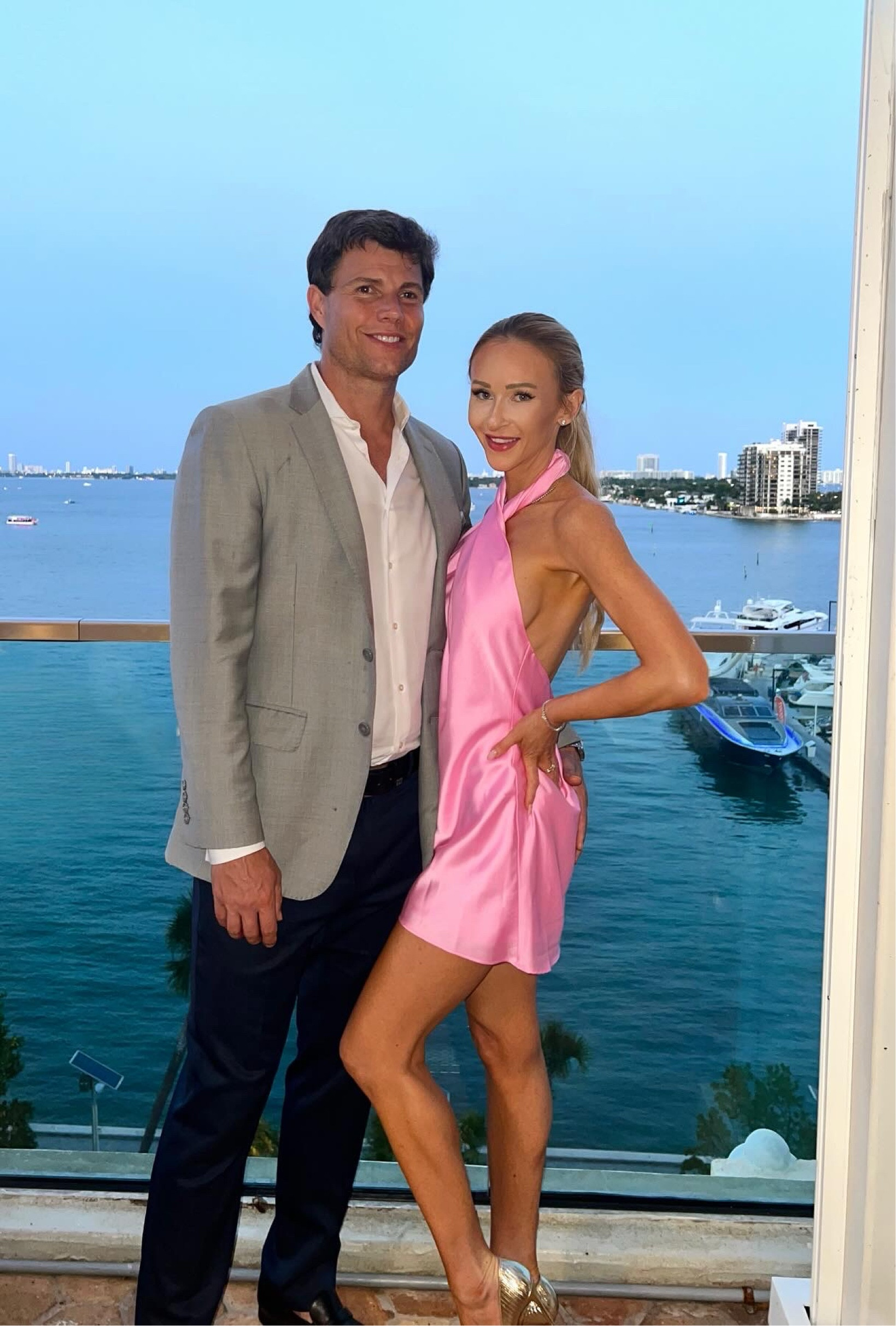 This dress is back in stock now! Silky pink halter dress with low back great for date nights, on vacation, wedding guest dress and to have in the closet to throw on! 
Linked an Amazon option as well


Revolve
Showmeyourmumu
Party dress
Elegant dress
Cocktail dress 
Formal summer dress 

#LTKParties #LTKStyleTip #LTKTravel