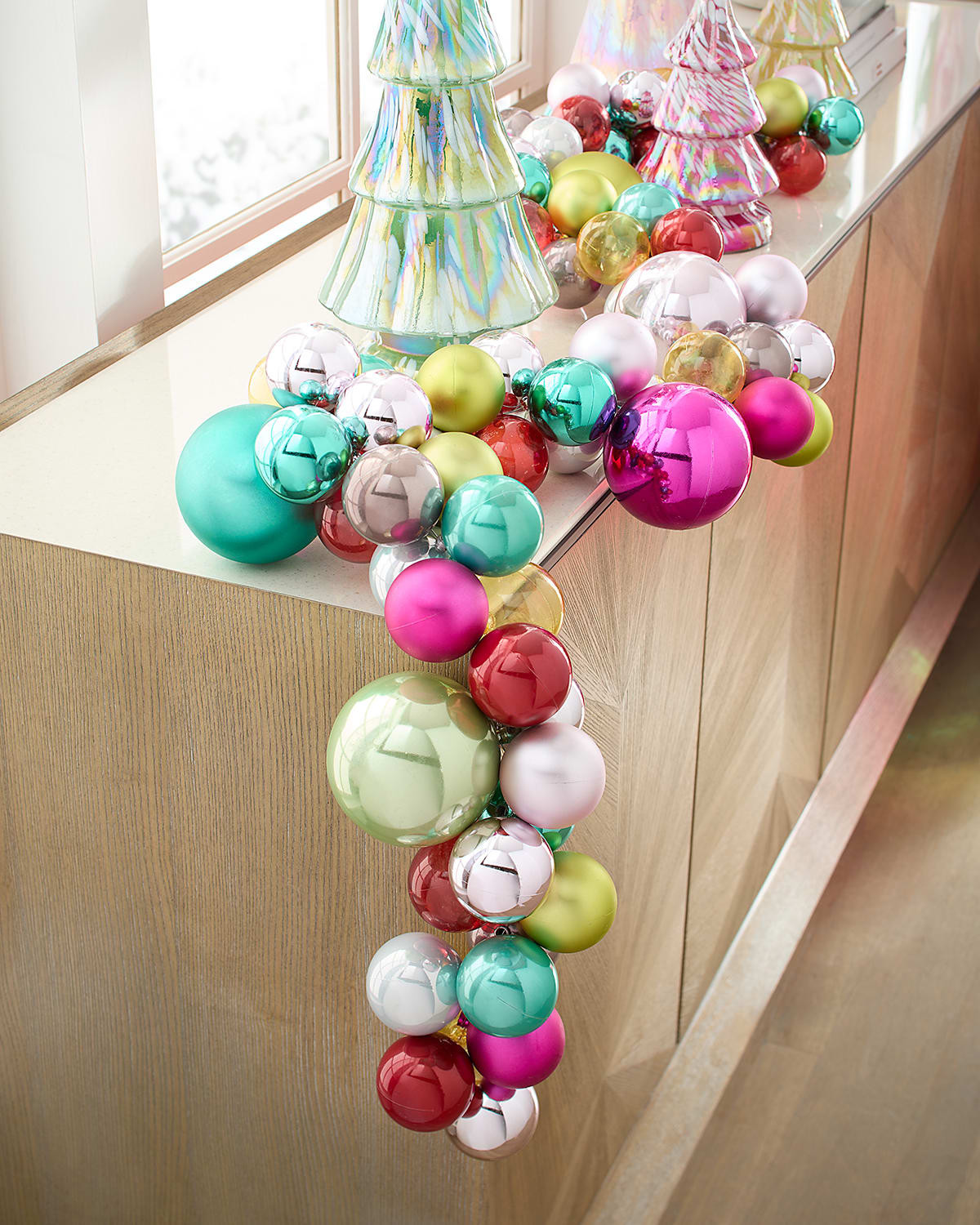 72" Merriment Christmas Garland | Neiman Marcus