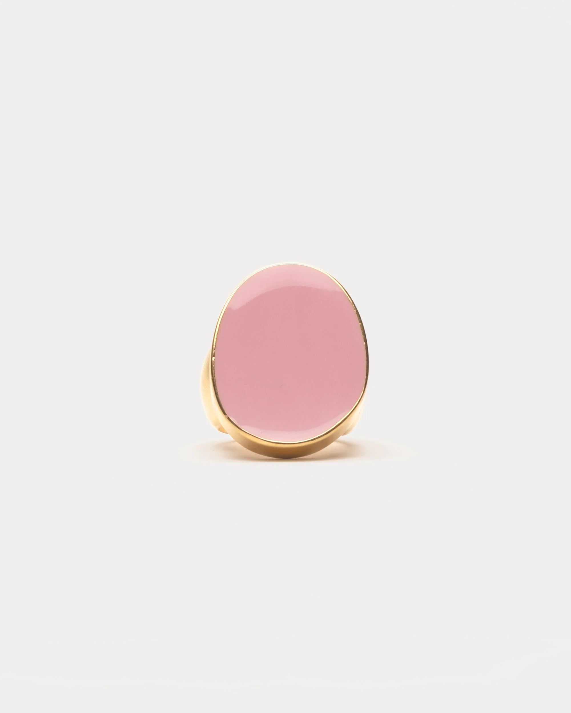 Enamel Palette Ring Pink | Frances Valentine