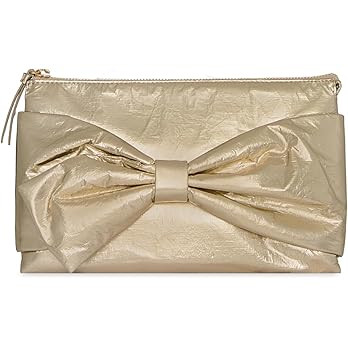 Rebecca Minkoff Bow Clutch, Gold | Amazon (US)