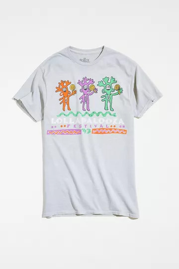 Lollapalooza Vintage Tee | Urban Outfitters (US and RoW)
