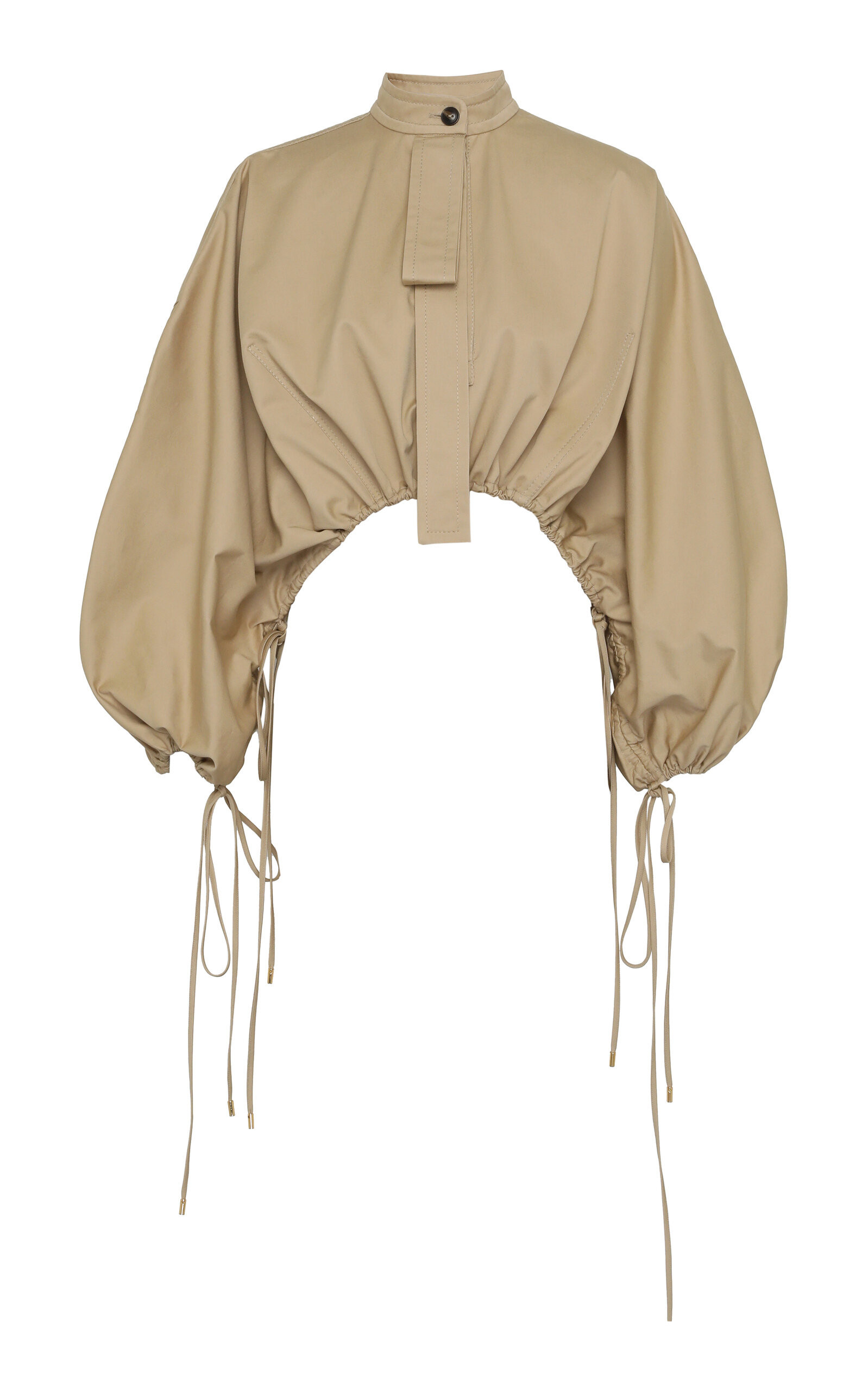 Zimmermann Rebellion Drawcord Cotton Poplin Top - Moda Operandi | Moda Operandi (Global)