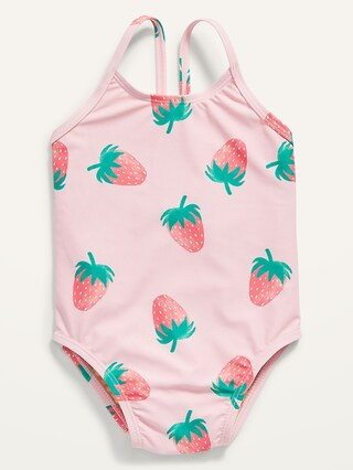 One-Piece Bow-Tie Swimsuit for Toddler Girls | Old Navy (US)