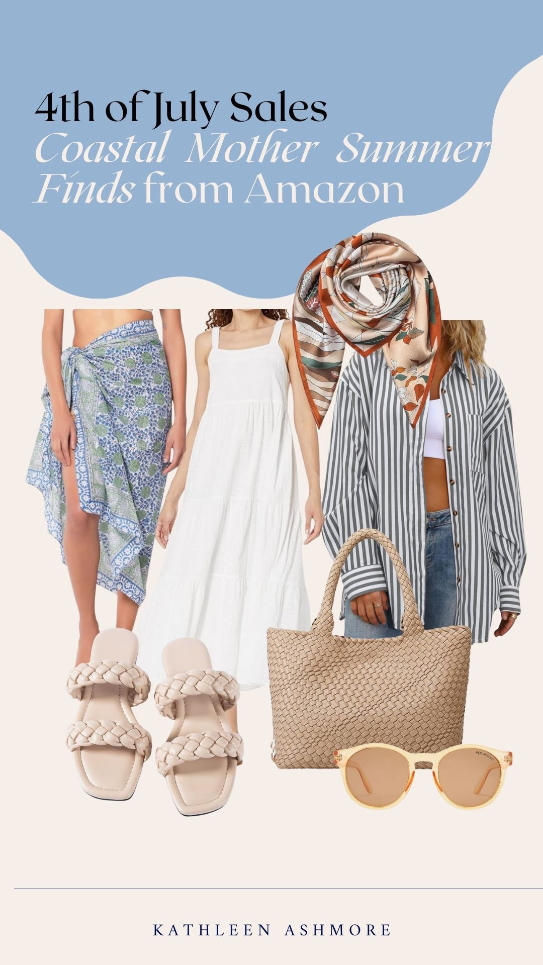 So many good finds on sale for the 4th. If you’re leaning into a Coastal Mother Summer like me, these are some of my favs. 

#LTKStyleTip #LTKSaleAlert #LTKFindsUnder100
