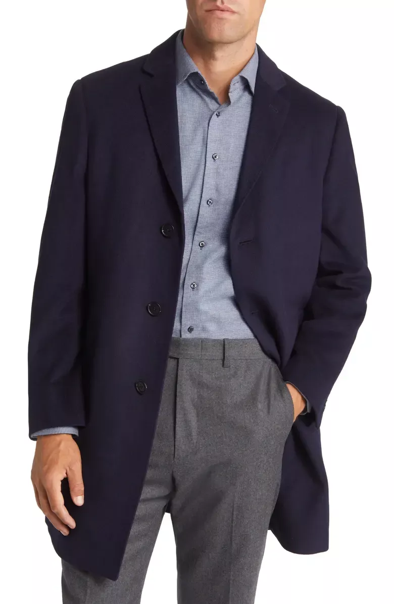 Mason wool shop & cashmere overcoat