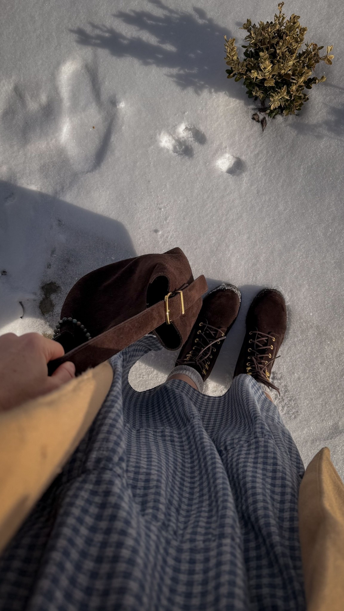 Brown suede bag, boots, camel coat

#LTKgrwm #LTKootd