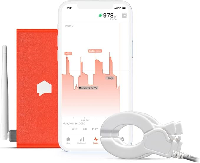 Sense Energy Monitor - Track Electricity Usage in Real Time and Save Money - Meets Rigorous ETL/I... | Amazon (US)