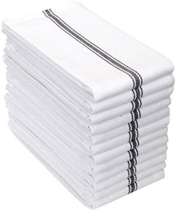 AMOUR INFINI Cotton Kitchen Towels Set of 12 - Highly Absorbent, Super Soft Tea Towel with Hangin... | Amazon (US)