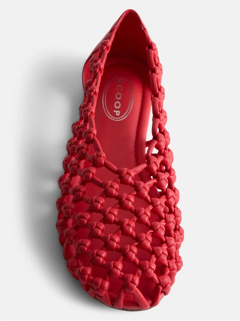 Scoop Women's Crochet Knot Ballet Flats | Walmart (US)