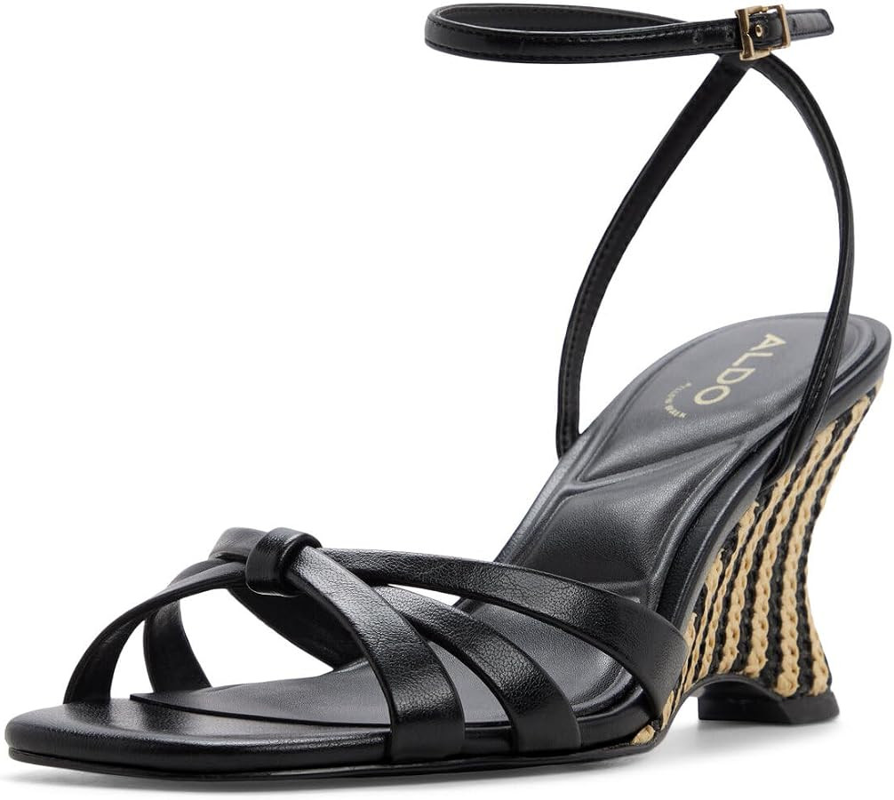 ALDO womens Ermanna Ankle-strap Wedge Sandal | Amazon (US)
