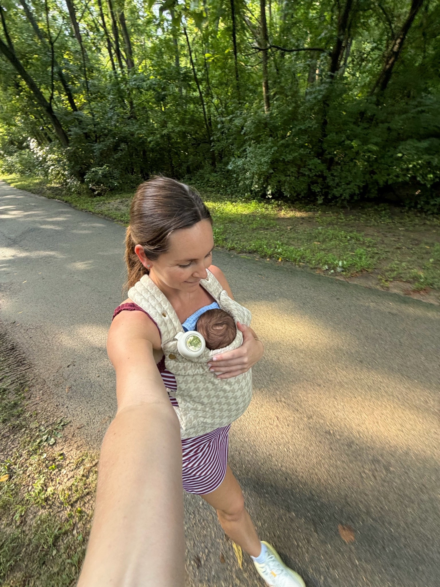 Living for these postpartum mental health walks🙌🏼🙏🏼

Wearing a small in this exercise dress! And looove this comfortable baby carrier (plus the portable clip on fan is a game changer)

#LTKmorningroutine #LTKmomlife #LTKootd