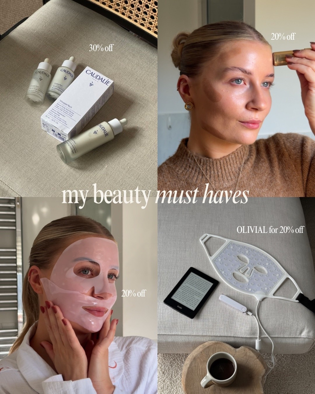 Some of my skincare/ beauty must haves with great savings for Black Friday week! 

OLIVIAL for 20% off current body! 
I wear shade Clay in the contour stick 

#LTKautumn #LTKuk #LTKCyberWeek