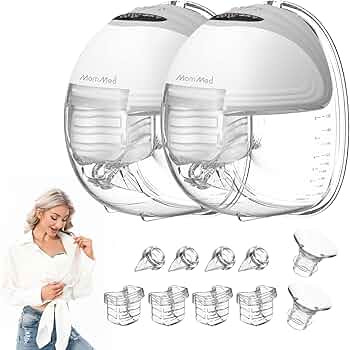 MomMed S21 Wearable Breast Pump - Smart Display, Leak-Proof Design, Hands-Free Double Portable El... | Amazon (US)