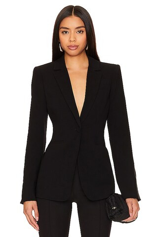 Cinq a Sept Karlie Blazer in Black from Revolve.com | Revolve Clothing (Global)