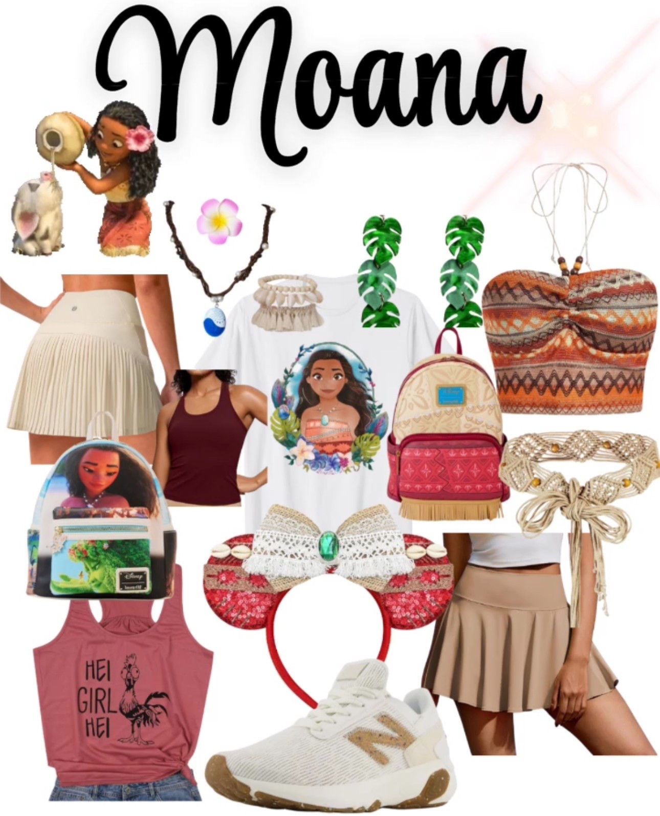 A lot of people are getting ready for a Disney vacation, and since I consider myself a Disney Princess 💅🏻👸🏼 and enjoy putting outfits together for the parks, I want to make it easy for anyone to do the same! I will be posting my boards for my ✨Princess Edit✨, so follow along and download the LTK app to snag these products, all from Amazon! 🤩
Get ready for the tropical weather with your inner MOANA! 🌺 Any of these items will have you set for a cute Moana fit for the parks or a Disney Cruise! 🏝️☀️ 🌊 
Everything is LINKED!
#disney #wdwdisneyland #disneycruise #disneyparks #parkoutfits #disneybounding #amazon #moana #moana2 #heyhey 

#LTKTravel #LTKOver40 #LTKFindsUnder50