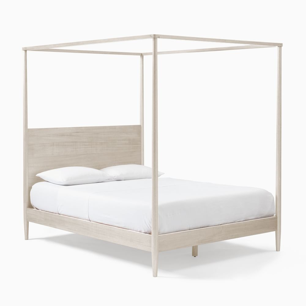 Mid-Century Canopy Bed | West Elm (US)