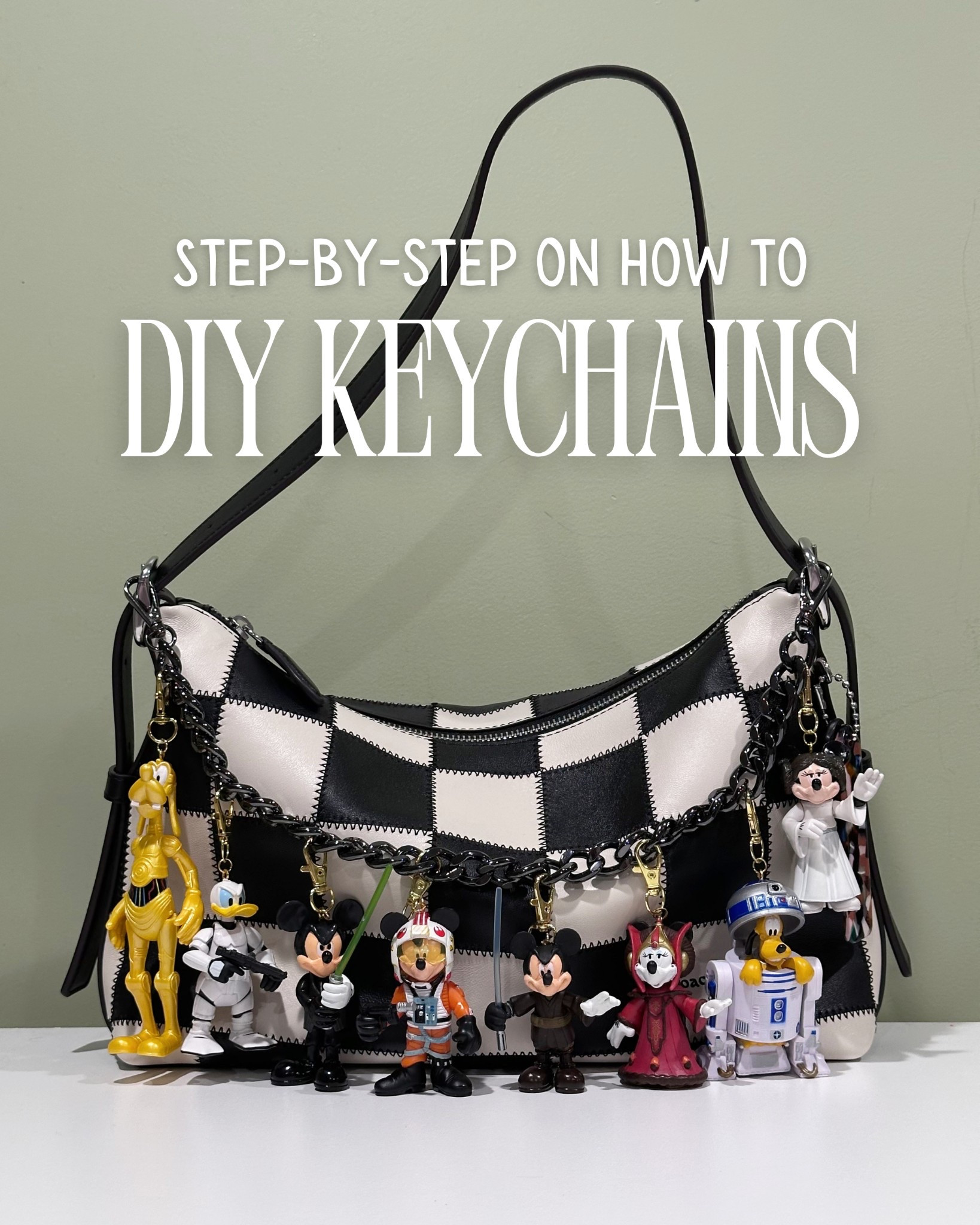 all the materials you need to diy cool keychains! step-by-step instructions on my tiktok! #diykeychain #diy #bagcharm 


#LTKStyleTip #LTKFindsUnder50 #LTKItBag