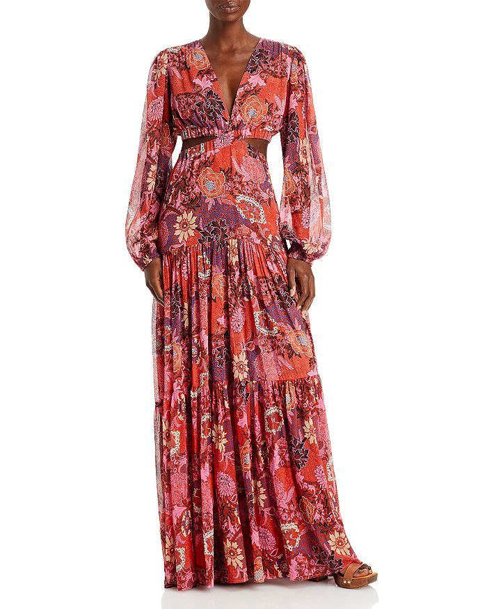 Isabelle Floral Silk Maxi Dress | Bloomingdale's (US)
