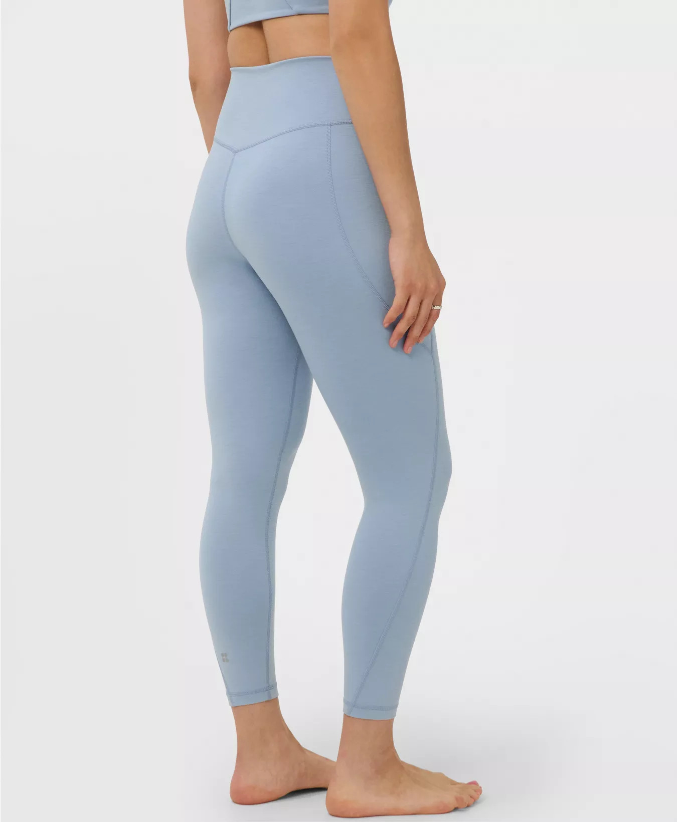 Ultimate Move 7/8 Marl Leggings - Laguna Blue Marl | Women's Leggings | Sweaty Betty | Sweaty Betty UK