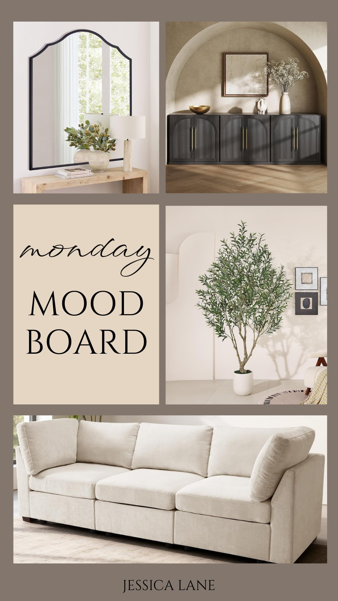 Soft seating paired with organic greenery. A study in neutral layering and intentional lighting for a calm living space.#livingroomdecor #neutralhome #interiordesign

#LTKHome #LTKSaleAlert #LTKSpringSale