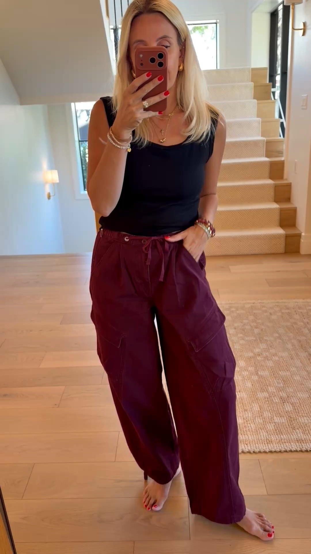 These pants look just like free people!

#LTKgrwm #LTKmomlife #LTKootd