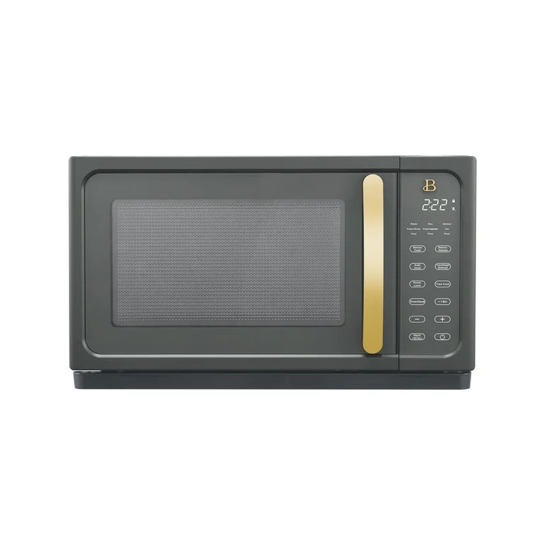 Beautiful 1.1 Cu ft 1000 Watt, Sensor Microwave Oven Oyster Grey by Drew Barrymore, New - Walmart... | Walmart (US)