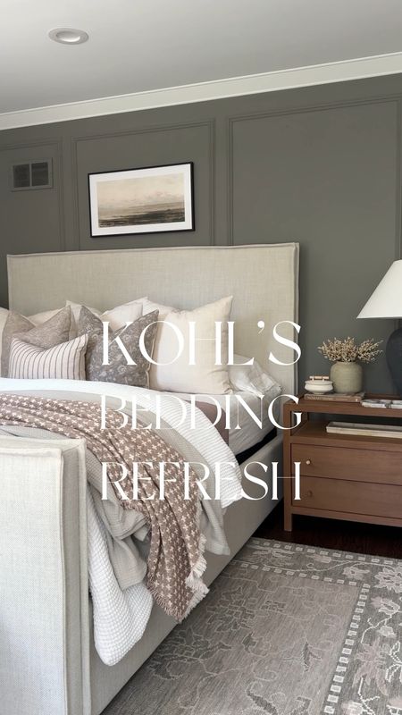 Let’s restyle my bed for the warmer months ahead with @kohls! Light colors, textures, and layers are what spring & summer bedding dreams are made of 🤌🏼 Take 20% off your order now through 5/12 with code SAVE20 and up to 30% off if you have a Kohl’s card!!! Save on bedding, decor, appliances, & more! #kohlspartner #kohlsfinds

#LTKSaleAlert #LTKHome #LTKFindsUnder50