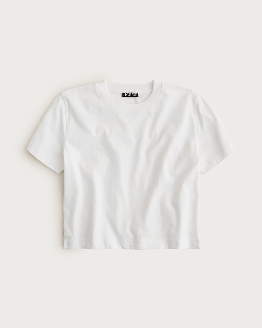 Boyfriend jersey relaxed cropped T-shirt | J. Crew US