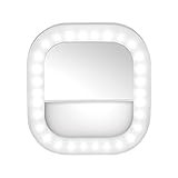 Conair Reflections LED Lighted Selfie Ring Light & Mirror, 1x magnification, White finish | Amazon (US)
