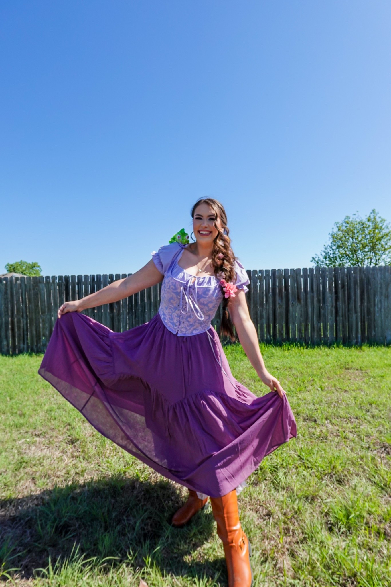 Rapunzel Renaissance Outfit ☀️🦎