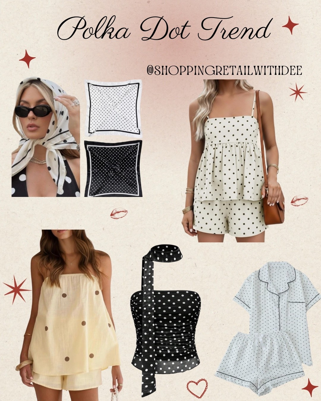 Polka dots are having a major moment ✨ From chic matching sets to flirty dresses and classic black & white looks, these polka dot outfits are the perfect mix of timeless and trendy for summer, vacations, brunch, and everyday style 🤍🖤 #LTKStyle #PolkaDotTrend #SummerFashion #VacationOutfits #WomenStyle #polkadot #ltksummer

polka dot outfits for women, polka dot trend, trendy women outfits, summer fashion inspo, chic vacation outfits, black and white fashion, feminine style, classy outfit ideas, trendy dresses for women, brunch outfit inspiration