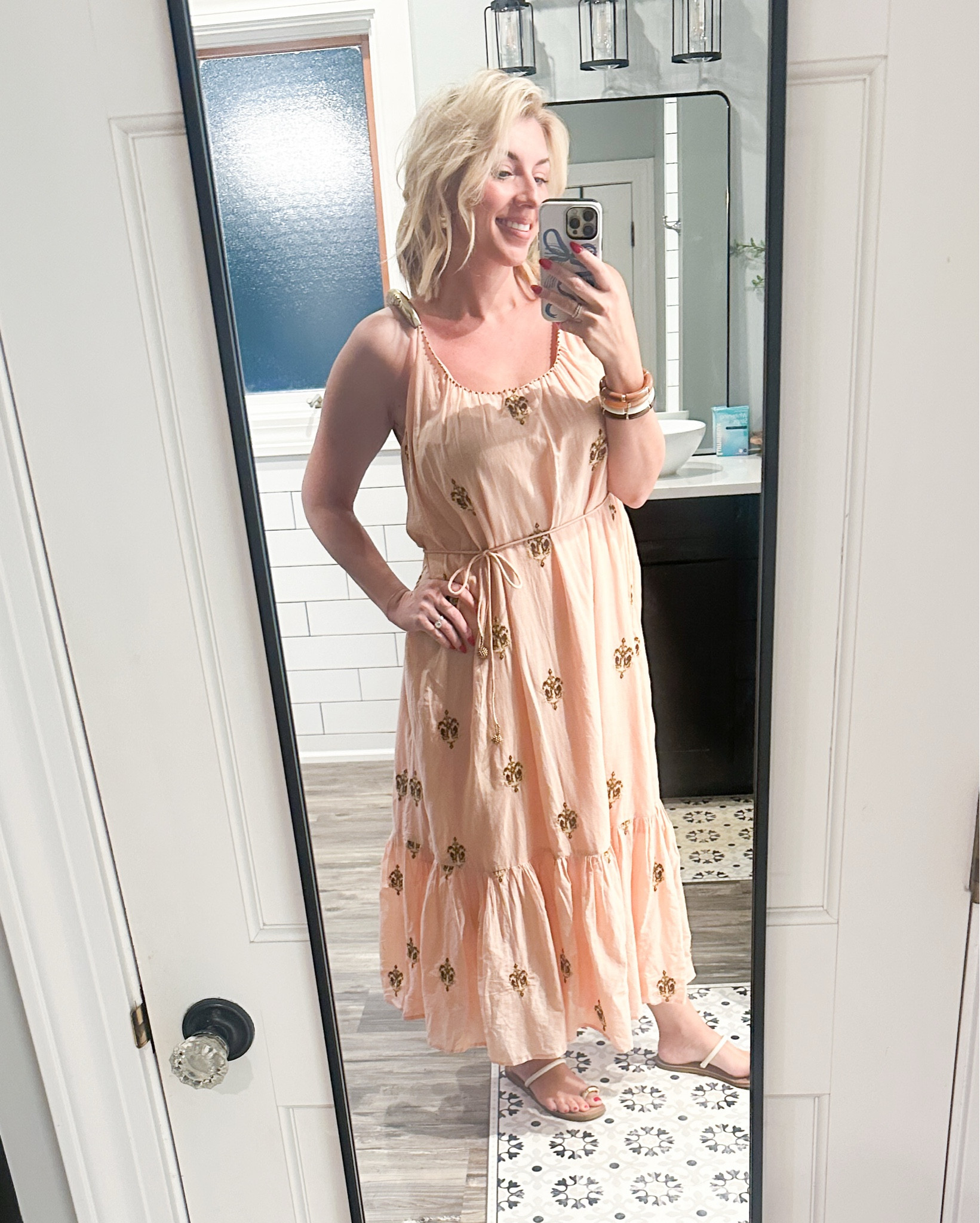 One of the coolest, most unique dresses I own. I believe it’s sadly sold out by Farm Rio is still having a great sale going on! 

#LTKSeasonal #LTKOver40 #LTKMidsize