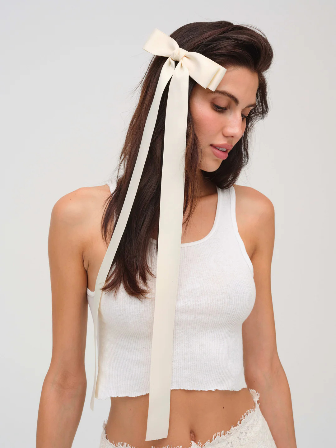 Amaya Satin Hair Bow | For Love & Lemons