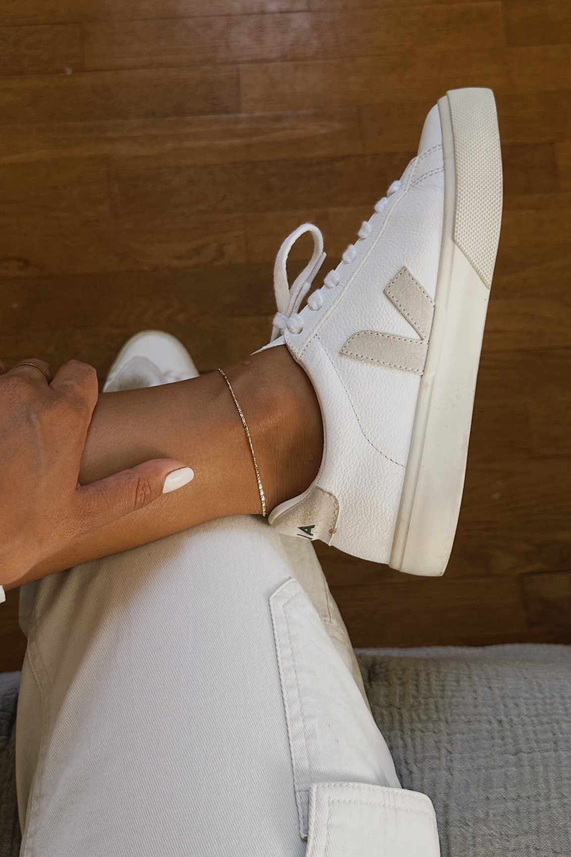 Best summer sneaker 🤍 #veja #vejacampo 

#LTKunder100 #LTKstyletip #LTKshoecrush