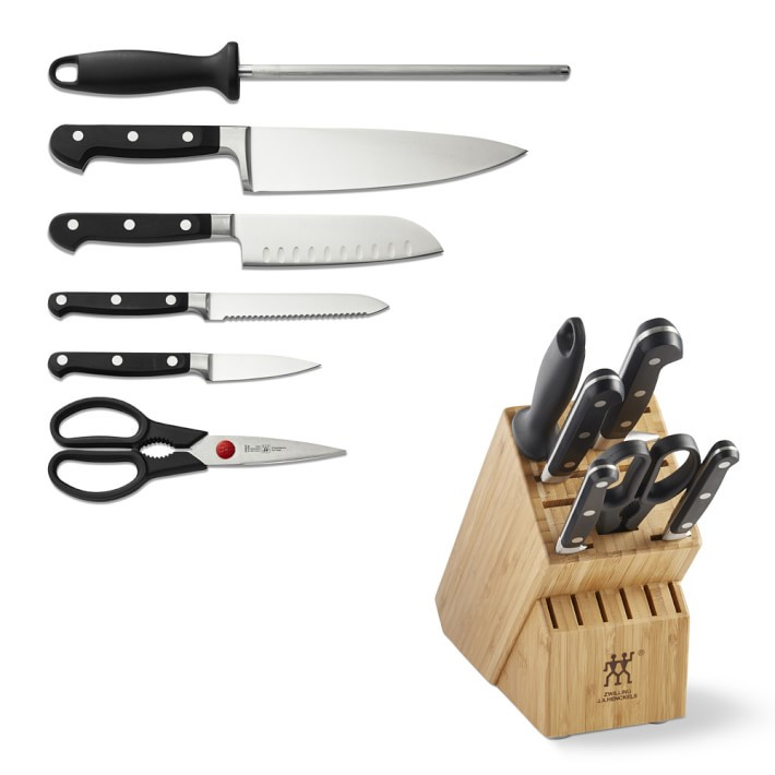 Zwilling J.A. Henckels Professional "S" 7-Piece Knife Block Set | Williams-Sonoma