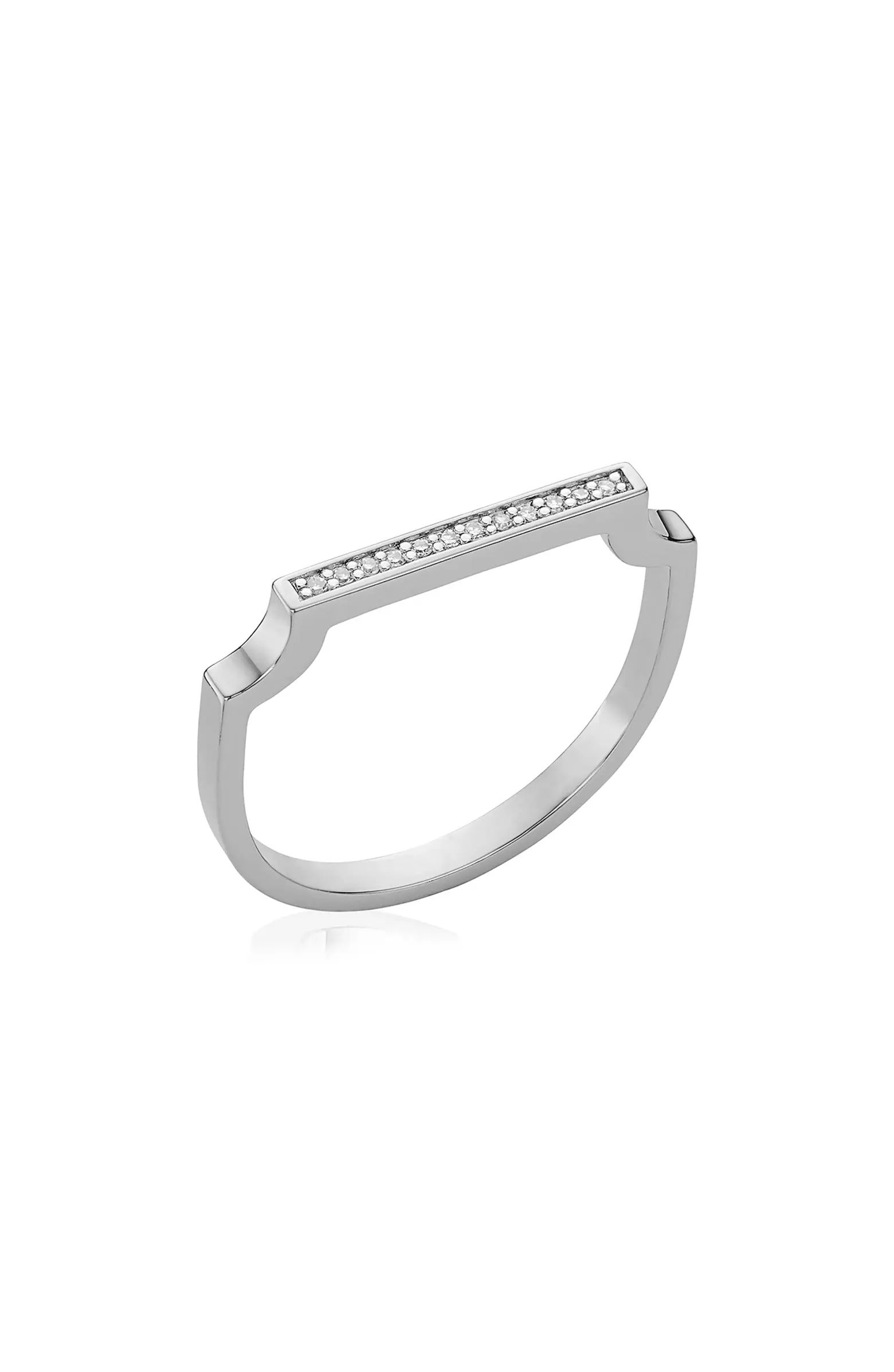 Monica Vinader Signature Thin Diamond Ring | Nordstrom | Nordstrom