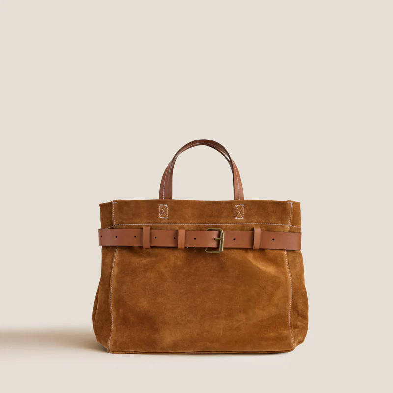 Belted Mimi - Suede Caramel | Parker Thatch