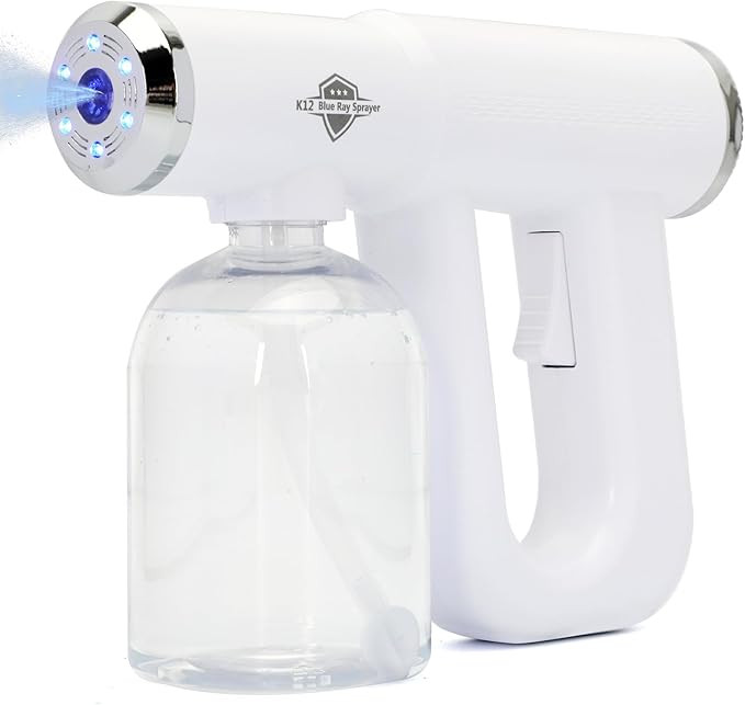Disinfectant fogger, K12 Blue Ray Disinfectant Fogger Machine, ULV Nano Sanitizer Gun, Cordless R... | Amazon (US)