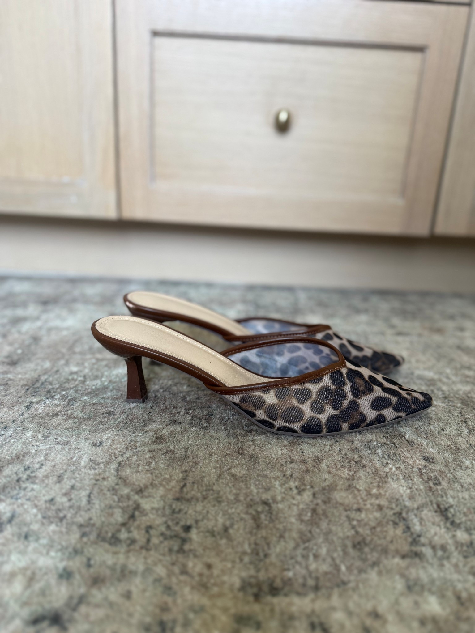 My new favorite fall comfortable heels . Love the animal print design and brown heel - wore them to ltk con and the heel is  low enough to be a business casual shoe that can be worn all day. Only $40 on Amazon too ! 

#LTKFallSale #LTKFindsUnder50

#LTKSaleAlert