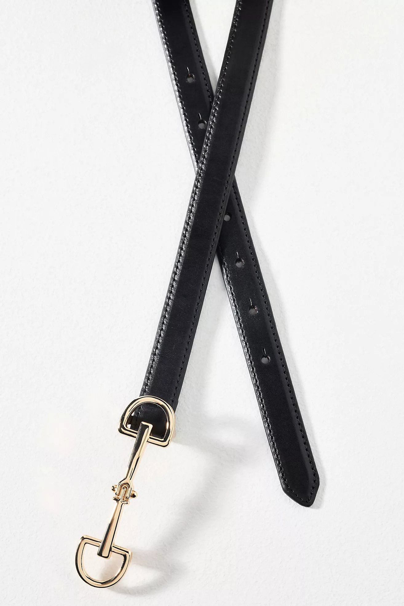 Skinny Horsebit Detail Belt | Anthropologie (US)