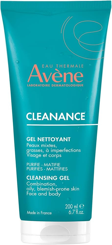 Amazon.com: Eau Thermale Avène - Cleanance Cleansing Gel - Soap-Free Cleanser for Face and Body ... | Amazon (US)