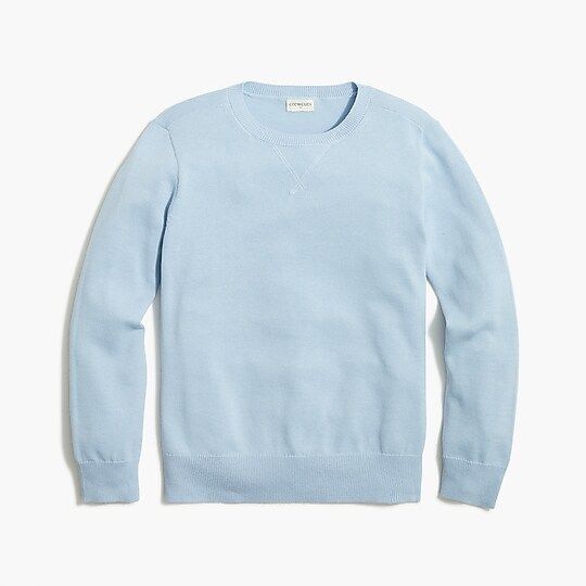 Boys' cotton crewneck sweater | J.Crew Factory