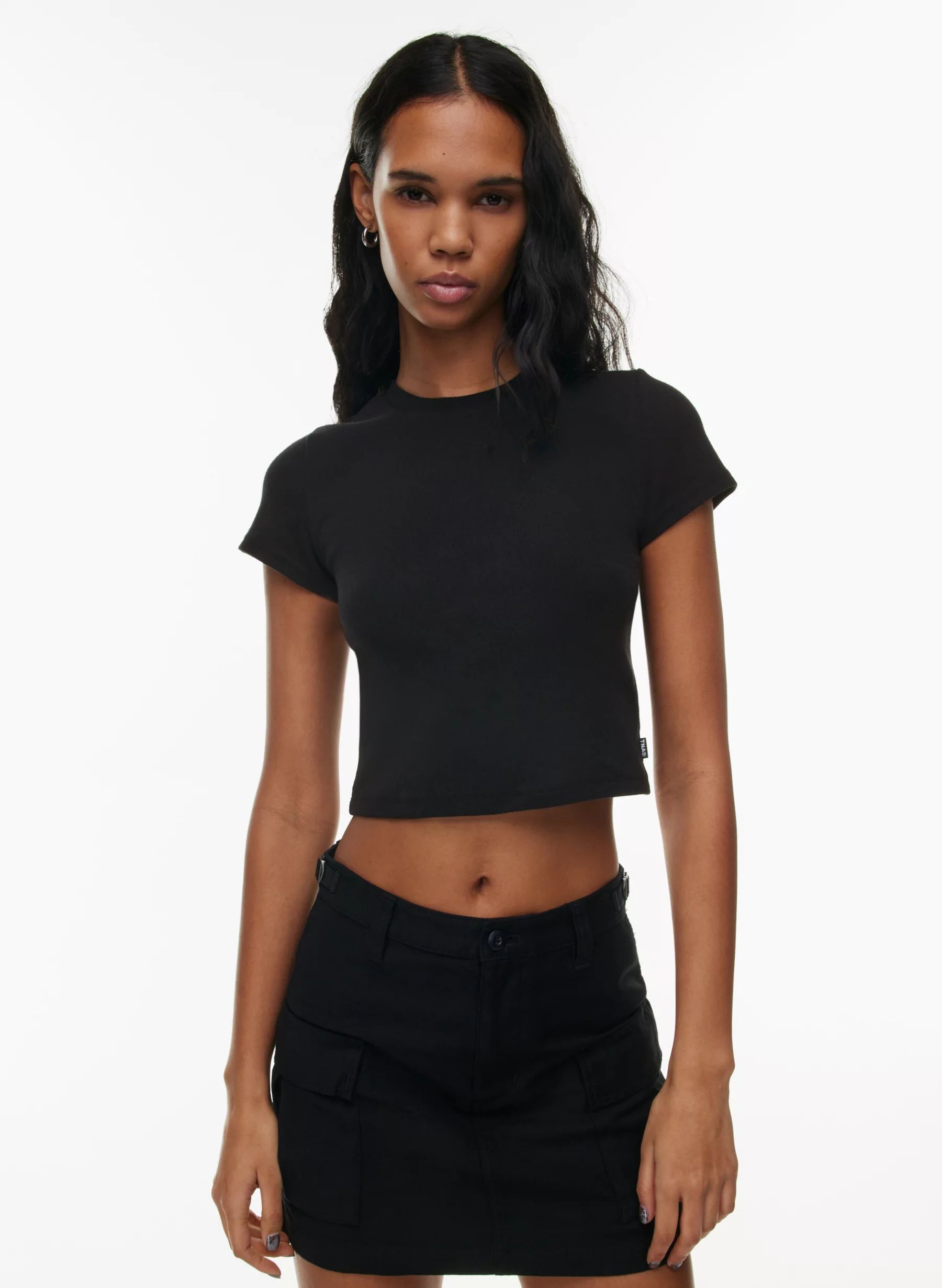 HOMESTRETCH™ CREW WAIST T-SHIRT | Aritzia