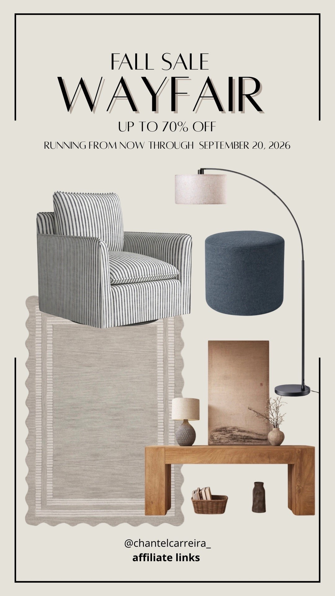 Have you heard the news??
Wayfair Canada is having their FALL SALE!!
Running now through September 20, you can save up to 70% off. Shop my fall finds on my LTK!

@WayfairCanada #WayfairCAPartner #WayfairCAHome