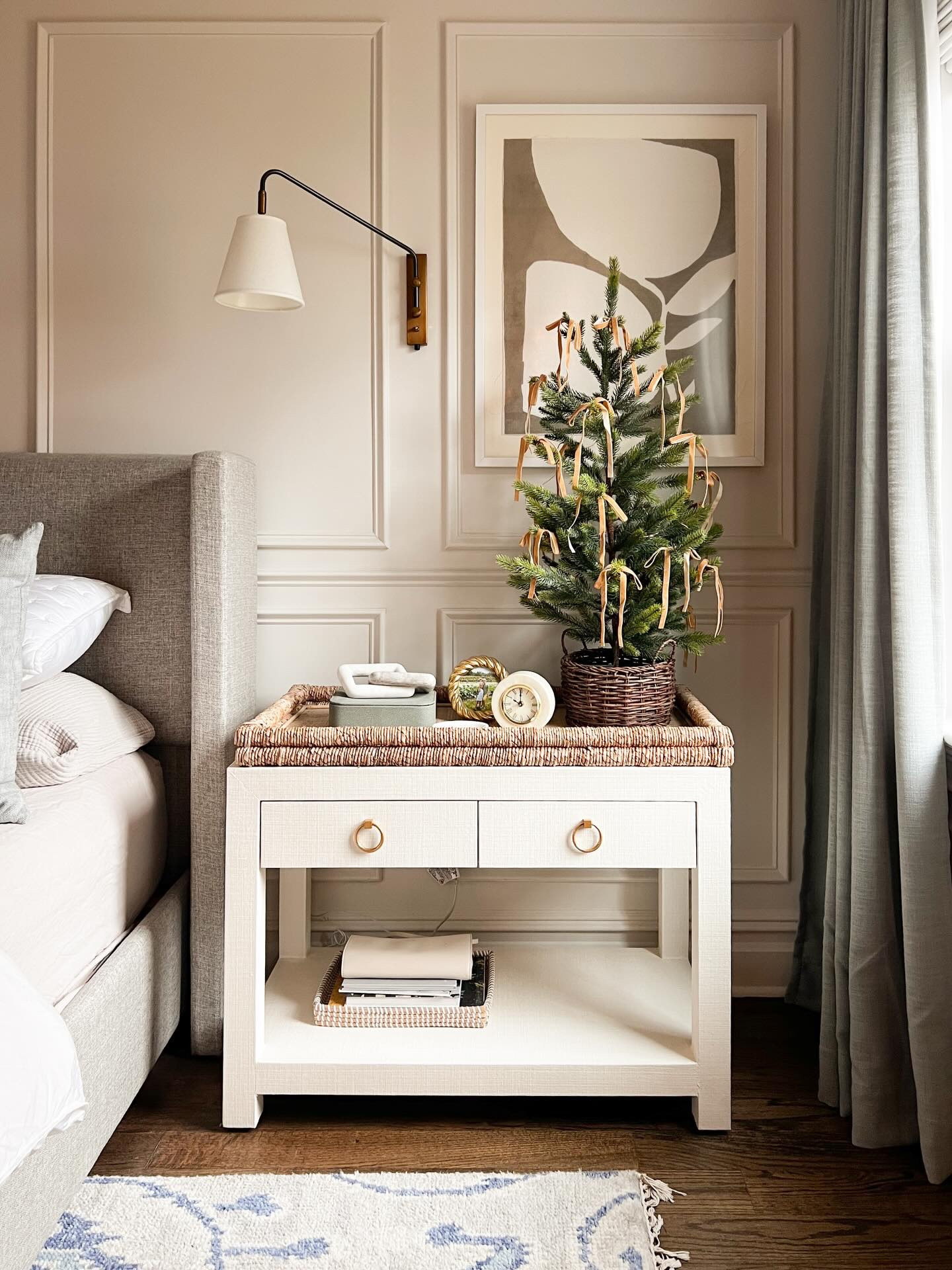 My go-to curtains from @twopagescurtains that I can’t recommend enough! I have these panels in our bedroom in “pale blue aqua” with a pinch pleat and a blackout liner. You can use my code GIRLONTHEHUDSON for 24% off right now — it’s their biggest sale of the year (works on all styles and shades as well!)! Feel free to DM me with any questions. 



#holiday #holidayhome #bedroominspo #bedroomdecor #hometour #realhomesofinstagram #moderncoastal #homeinspo #modernorganic #transitionalstyle #neutralhome #makehomeyours #earthymodern #cozyhome

#LTKHome #LTKSaleAlert #LTKHoliday