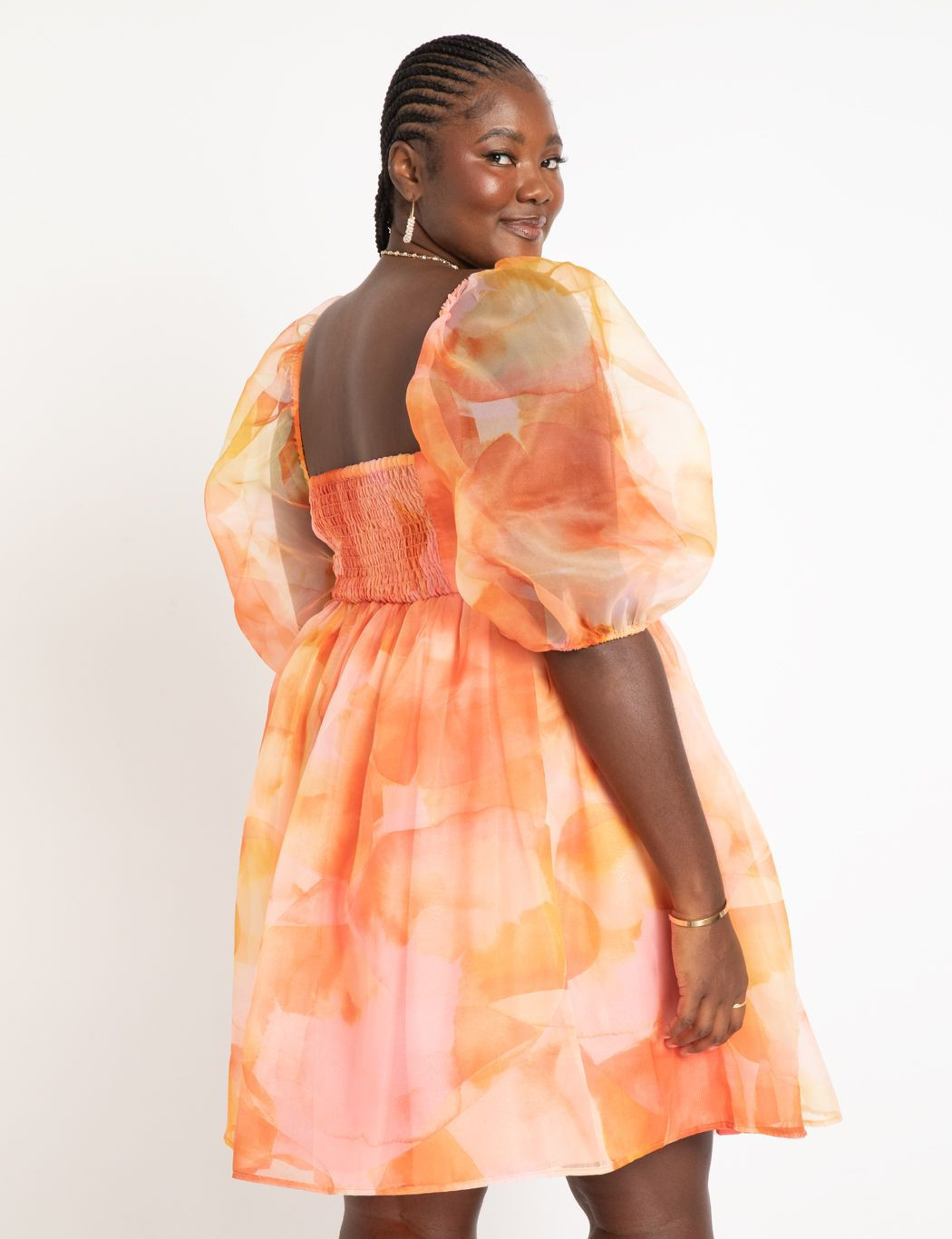 Twist Bodice Mini Dress | Eloquii