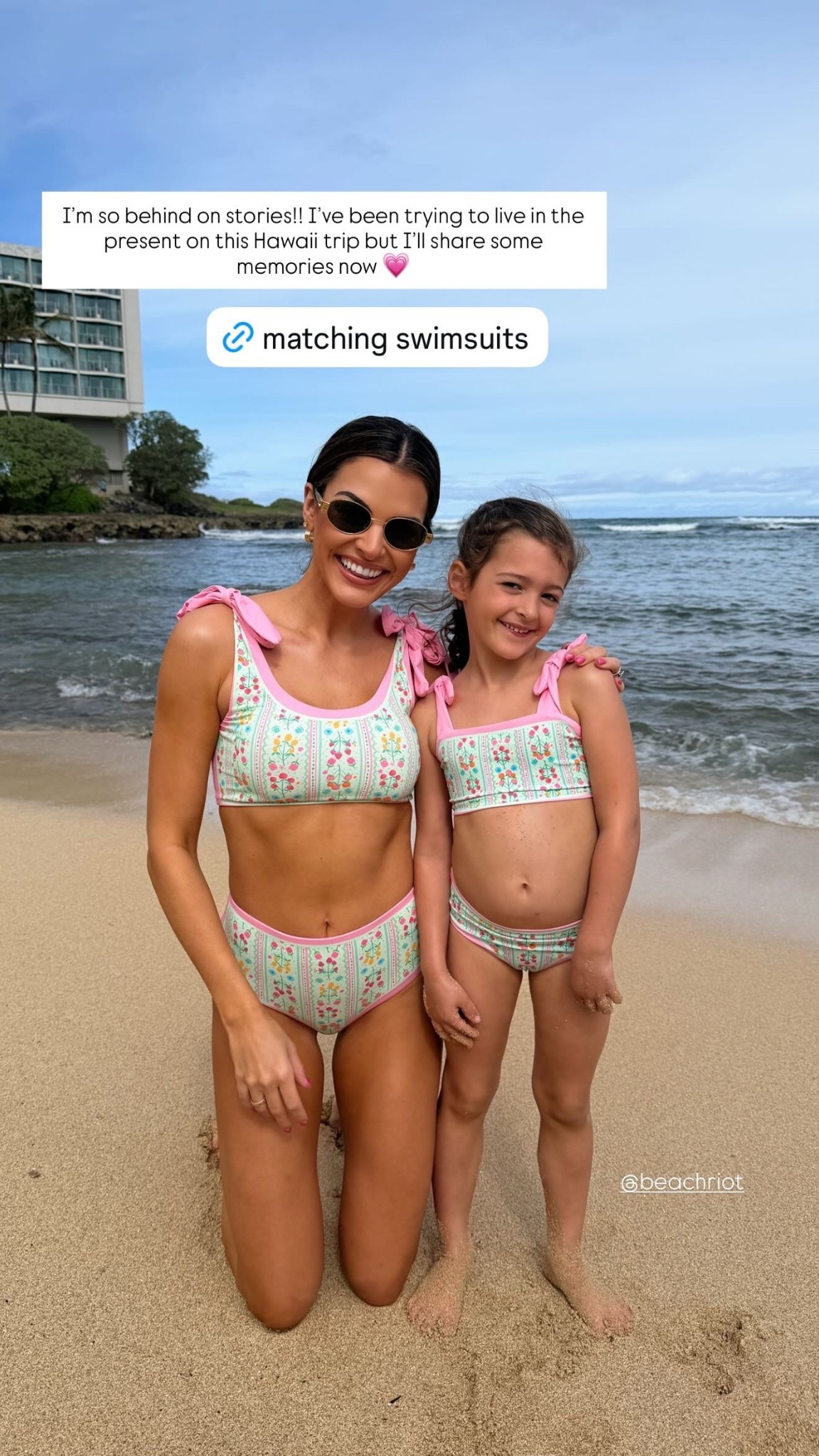 Wearing matching swimsuits 💗  @beachriot

Use code KATYGH10 for a discount on their entire website!! 🌺

Vacation outfits beach, spring outfits, Katy Harrell 

#LTKSeasonal #LTKTravel #LTKSwim